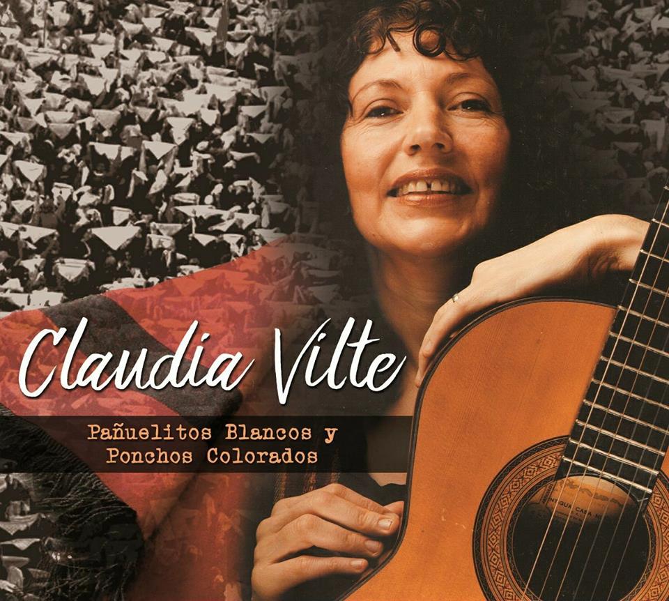 claudia Vilte Pañuelitos blancos y ponchos colorados